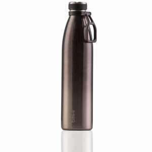 BOS'S Stainless Steel Travel Vacuum Bottle - 1000ml, Black 黑