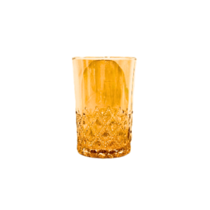 6pcs AMBER GLASS SET – Retro, Elegant & Unique!